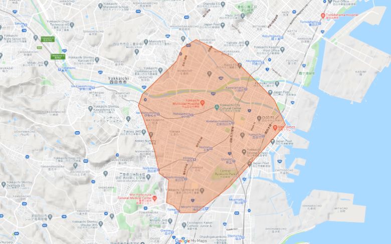 Uber Eats(ウーバーイーツ)三重県四日市市エリアの画像