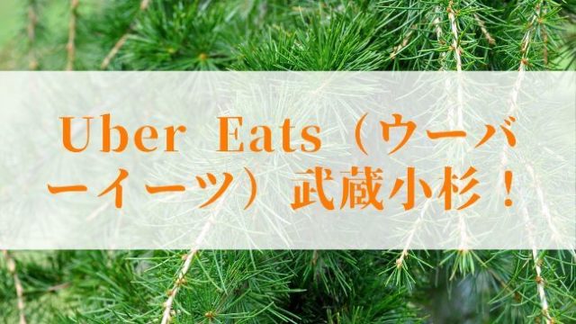 Uber Eats（ウーバーイーツ）武蔵小杉の画像