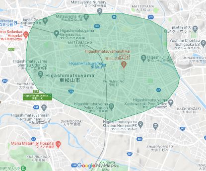 Uber Eats(ウーバーイーツ)東松山エリアの画像