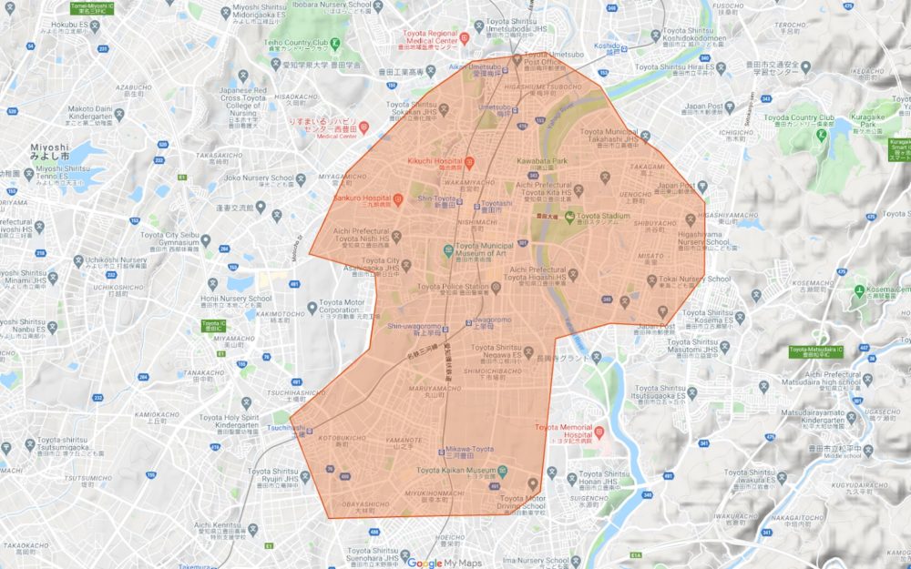 Uber Eats（ウーバーイーツ）豊田市の画像